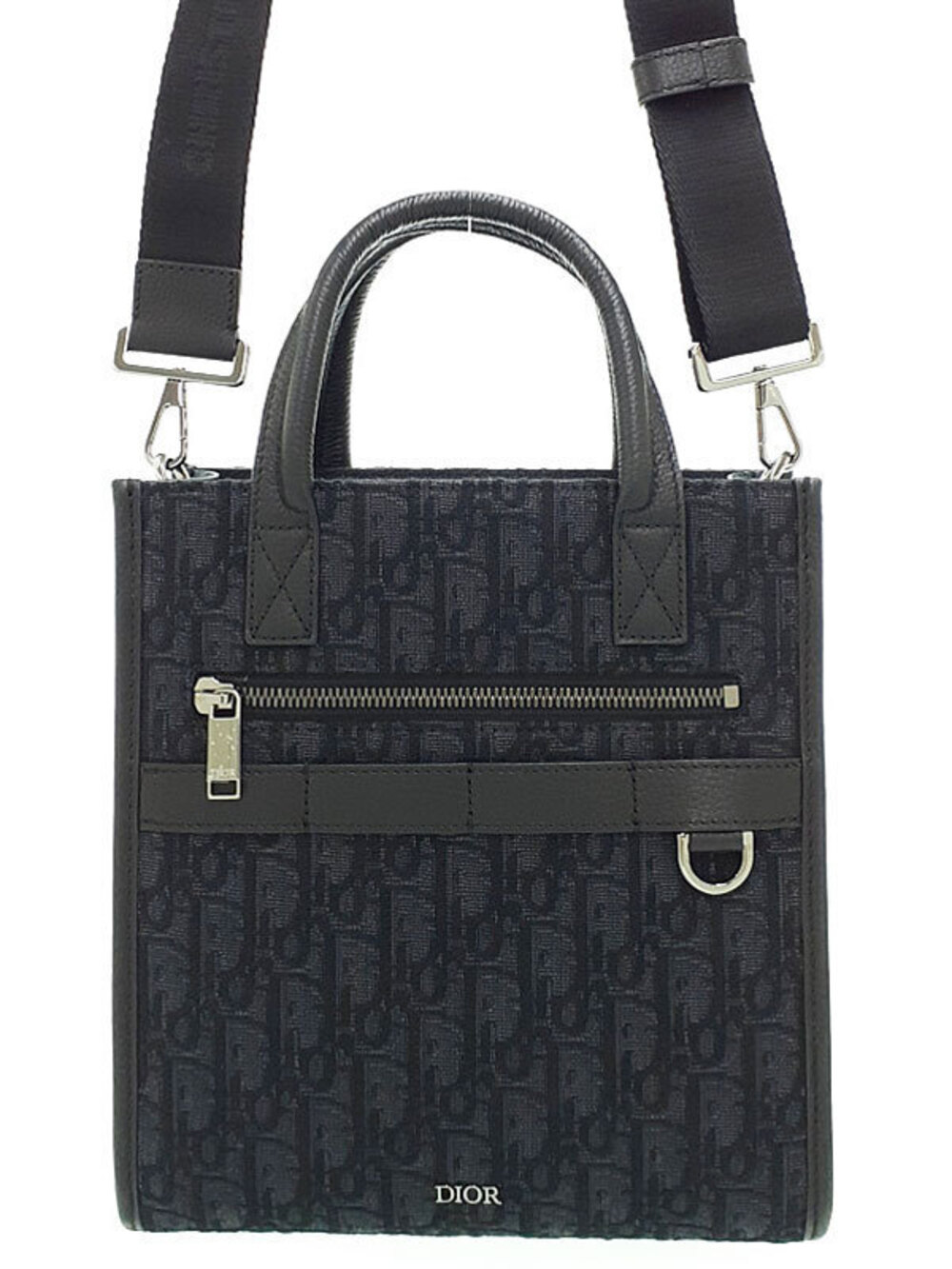 Christian Dior Oblique Safari North South Tote Bag